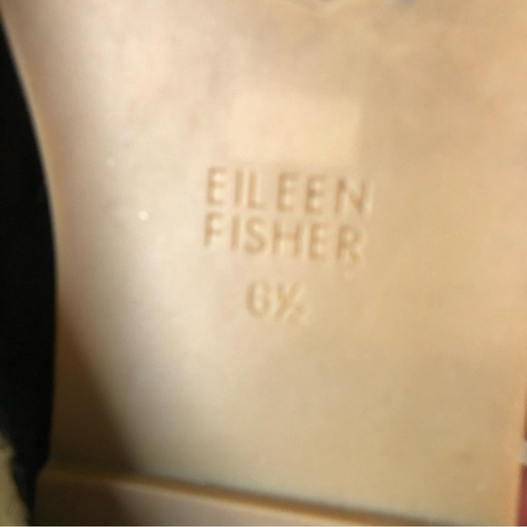 Eileen Fisher Milly Black Nubuck Espadrilles. Size 6.5 - Picture 6 of 10